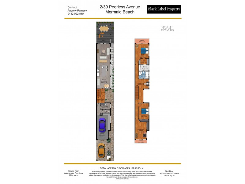 2/39 Peerless Avenue, Mermaid Beach QLD 4218 Floorplan