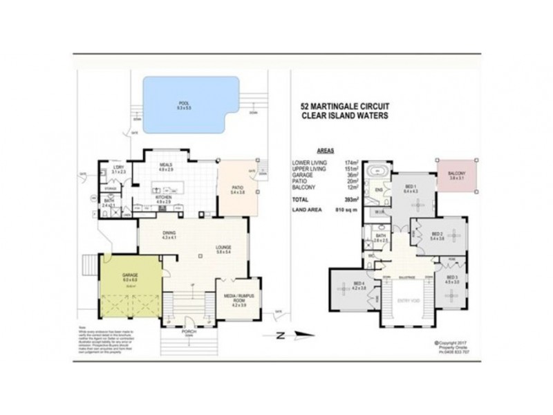 52 Martingale Curcuit, Clear Island Waters QLD 4226 Floorplan
