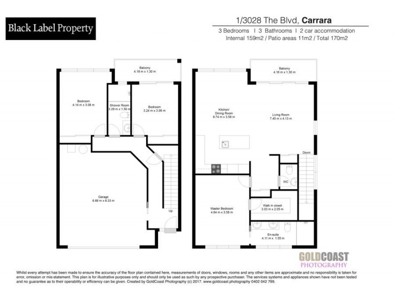1/3028 The Boulevard, Carrara QLD 4211 Floorplan