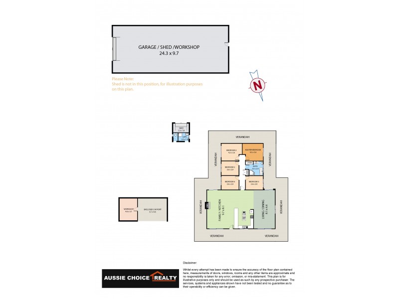 250 Tennyson Rd, Tennyson NSW 2754 Floorplan