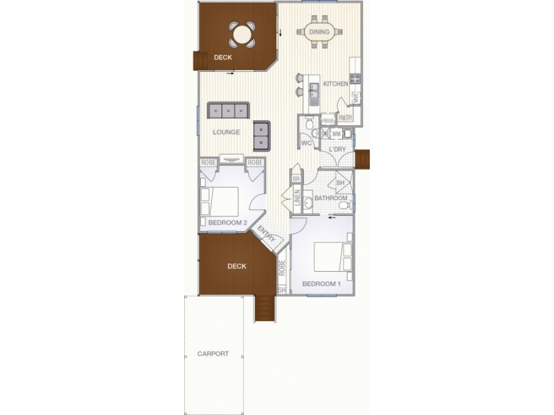13 /71 – 81 Lions Drive, Mudgee NSW 2850 Floorplan