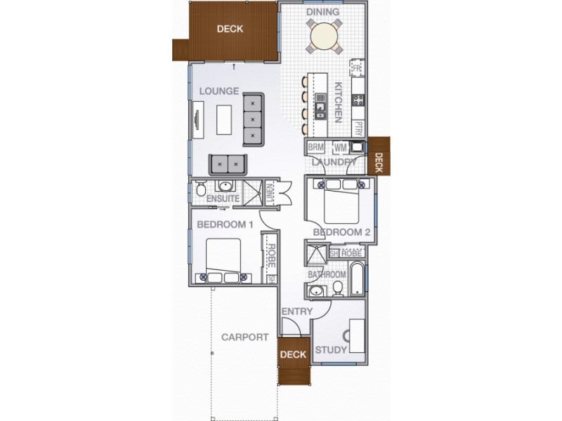 14 / 71 – 81 Lions Drive, Mudgee NSW 2850 Floorplan