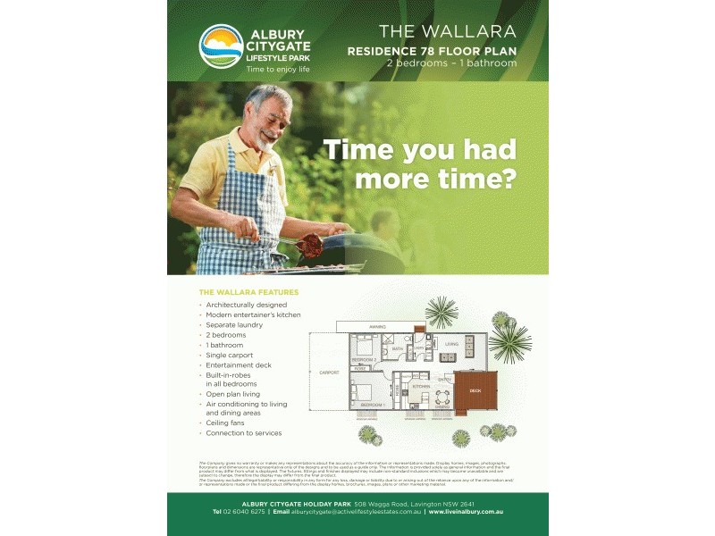 Residence 78 508 Wagga Road, Albury NSW 2640 Floorplan