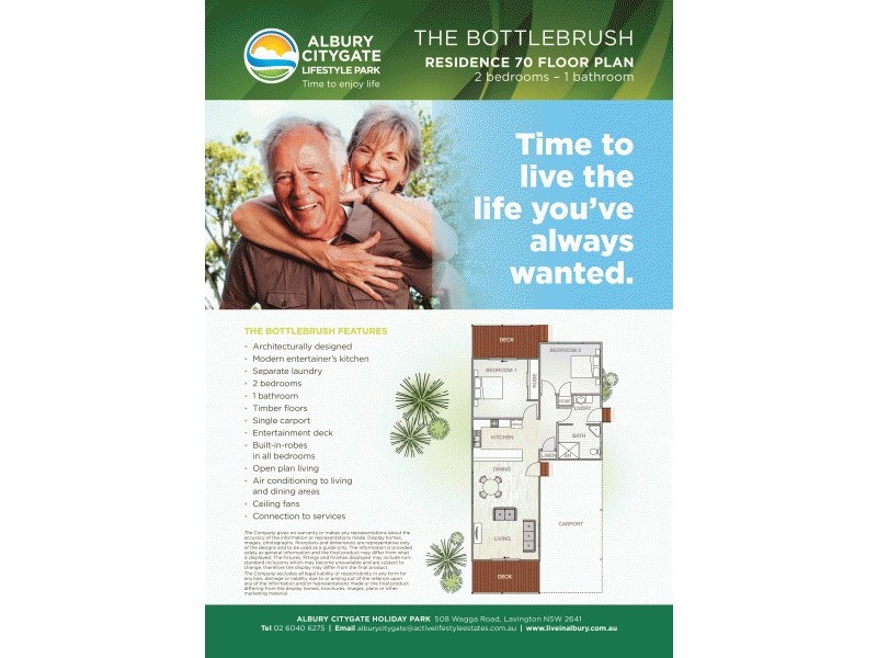 Residence 70 508 Wagga Road, Albury NSW 2640 Floorplan