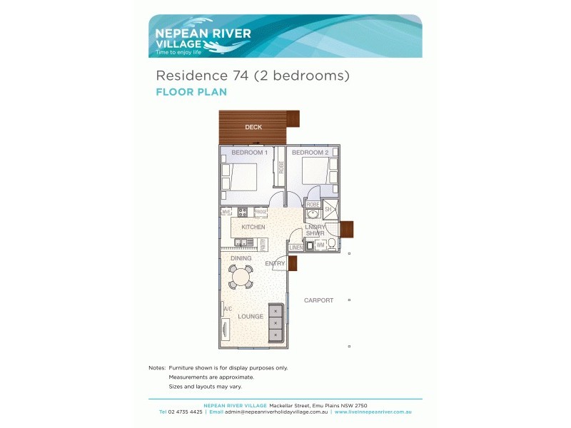 Residence 74 91 Mackellar Street, Emu Plains NSW 2750 Floorplan