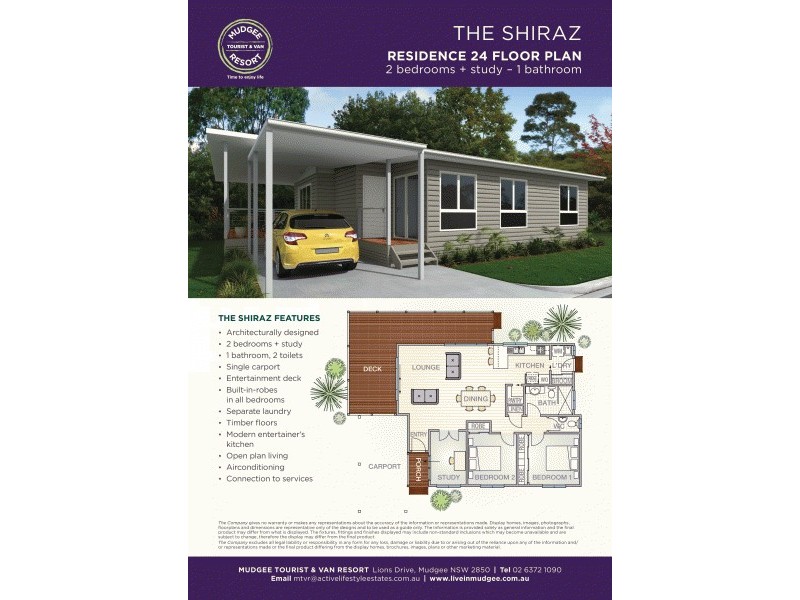 24 / 71 – 81 Lions Drive, Mudgee NSW 2850 Floorplan