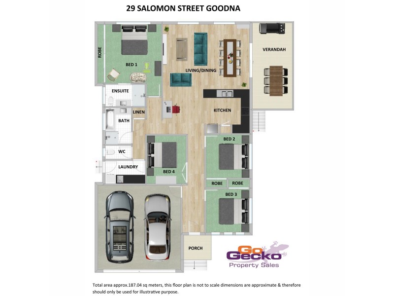 29 Salomon Court, Goodna QLD 4300 Floorplan