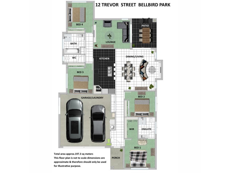 12 Trevor Street, Bellbird Park QLD 4300 Floorplan