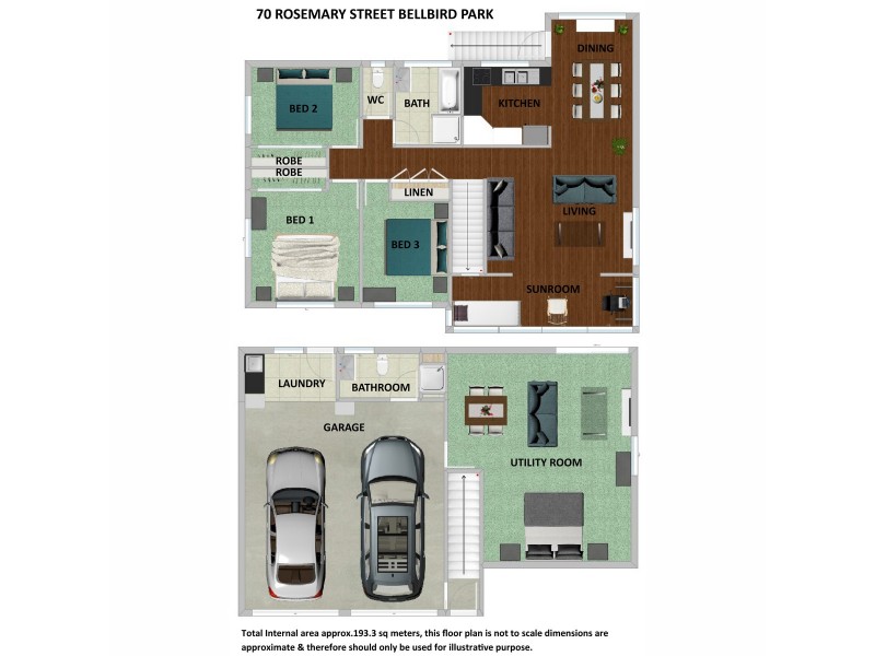 70 Rosemary Street, Bellbird Park QLD 4300 Floorplan