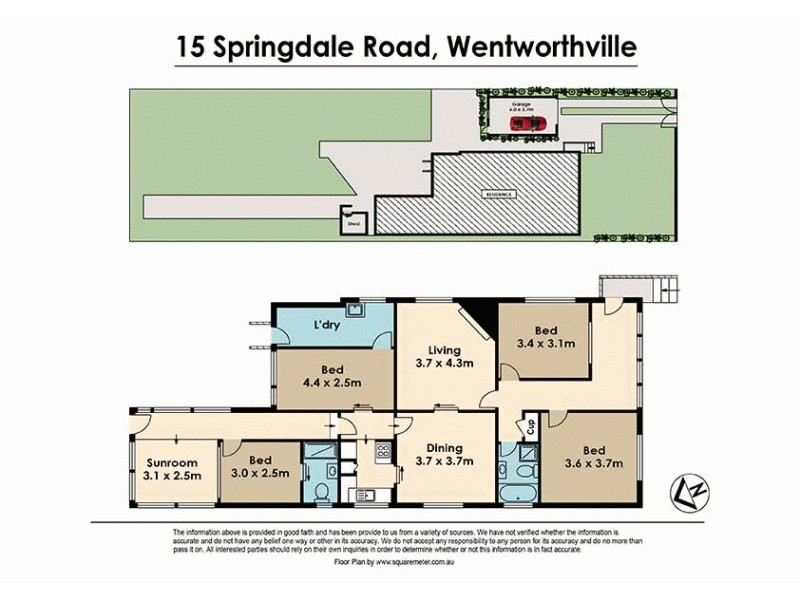 15 Springdale Road, Wentworthville NSW 2145 Floorplan