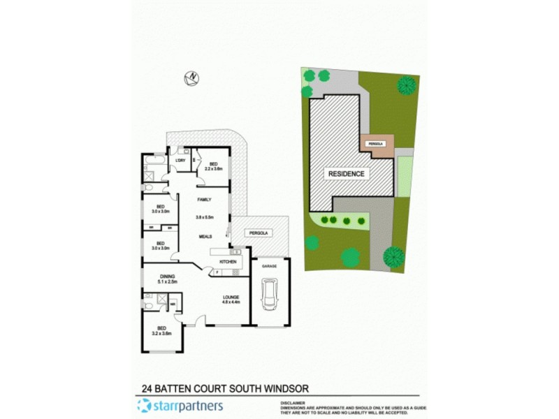 24 Batten Cir, South Windsor NSW 2756 Floorplan