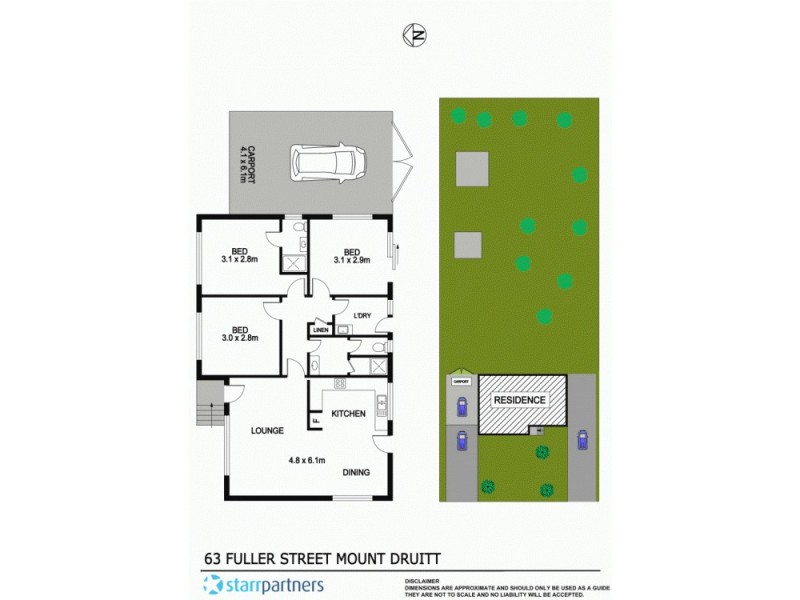 63 Fuller Street, Mount Druitt NSW 2770 Floorplan