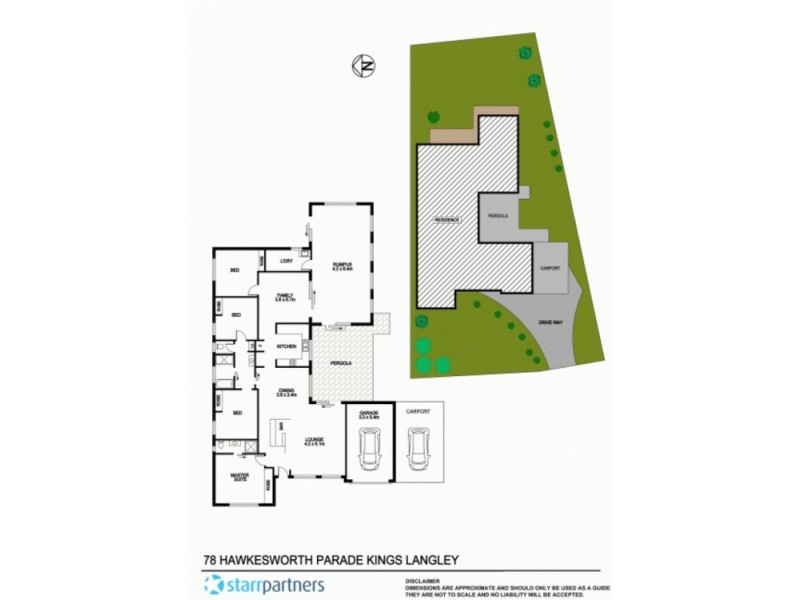 78 Hawkesworth Parade, Kings Langley NSW 2147 Floorplan