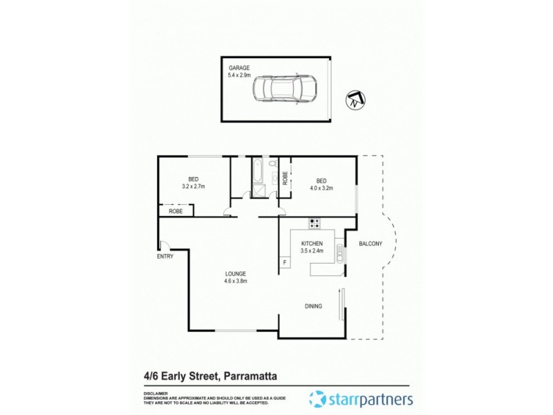 4/6 Early Street, Parramatta NSW 2150 Floorplan
