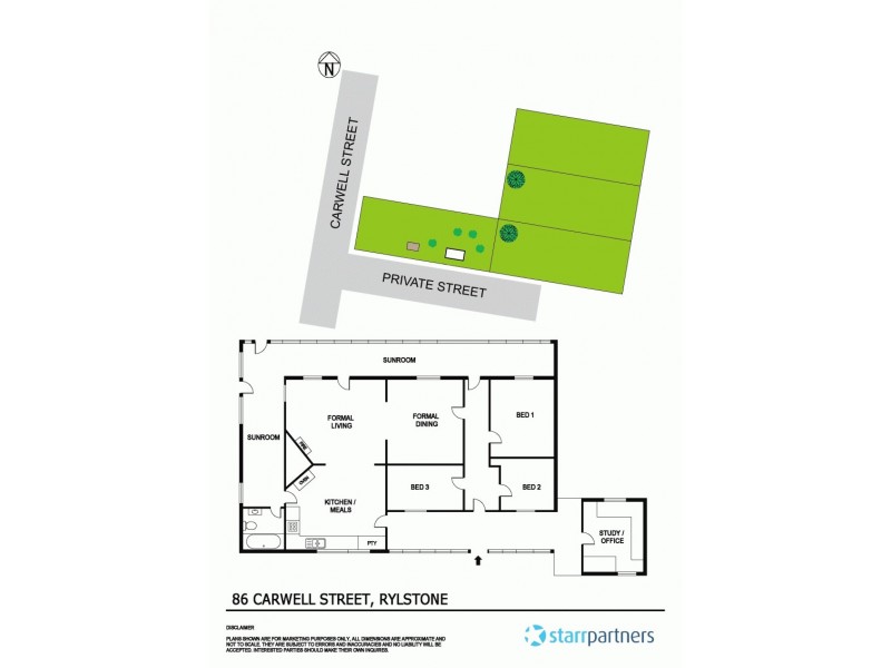 86 Carwell St, Rylstone NSW 2849 Floorplan