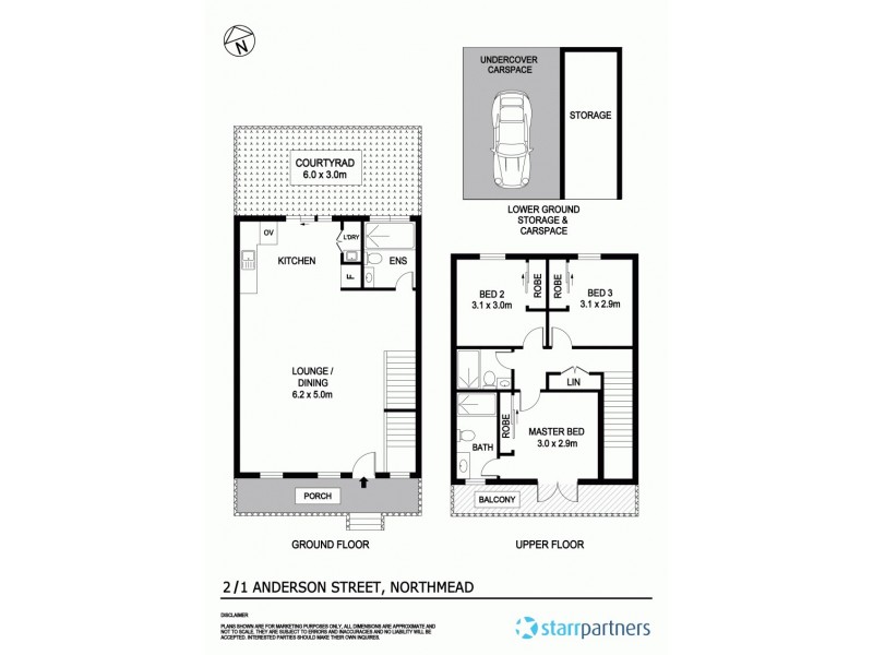 2/1A Anderson Road, Northmead NSW 2152 Floorplan