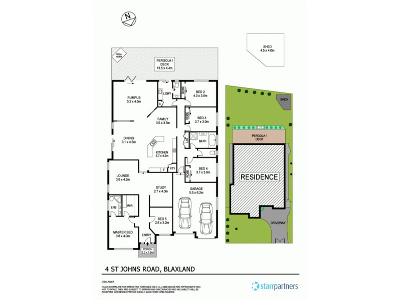 4 St Johns Road, Blaxland NSW 2774 Floorplan