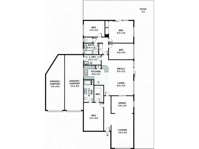 20 Mega Street, Wanneroo WA 6065 Floorplan