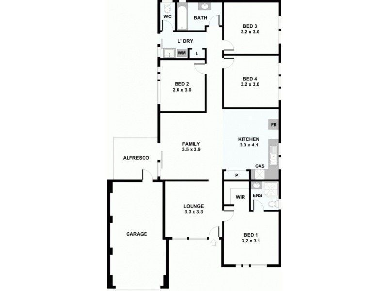 45 Scamills Road, Pearsall WA 6065 Floorplan