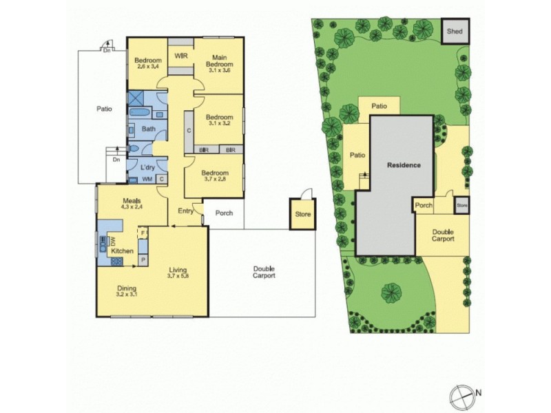 6 Phoenix Court, Doncaster East VIC 3109 Floorplan