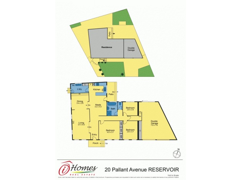 20 Pallant Avenue, Reservoir VIC 3073 Floorplan