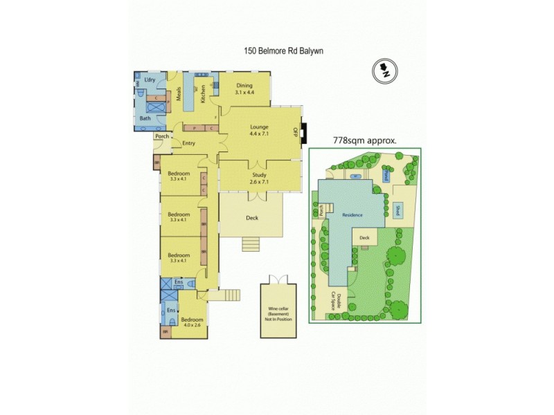 150 Belmore Road, Balwyn VIC 3103 Floorplan