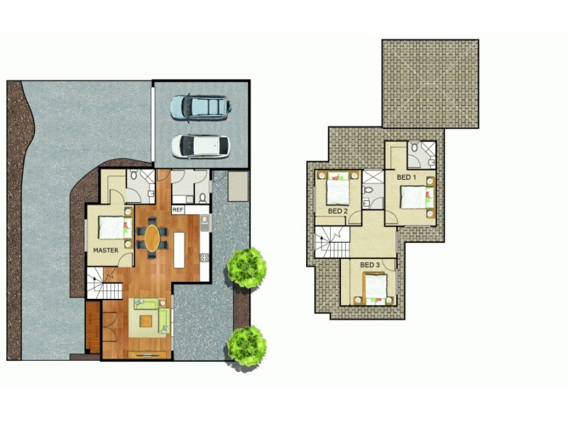 1, 2 & 3/15 Ashley Street, Box Hill North VIC 3129 Floorplan