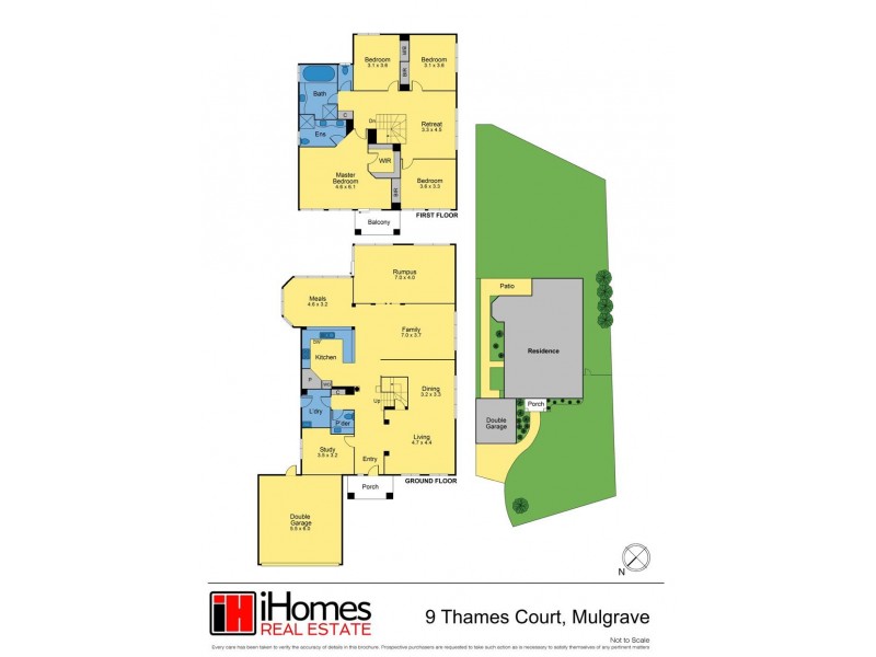 9 Thames Court, Mulgrave VIC 3170 Floorplan