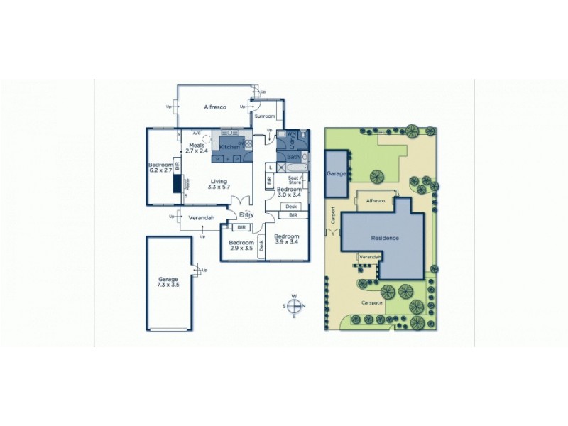34 Second Avenue, Box Hill North VIC 3129 Floorplan