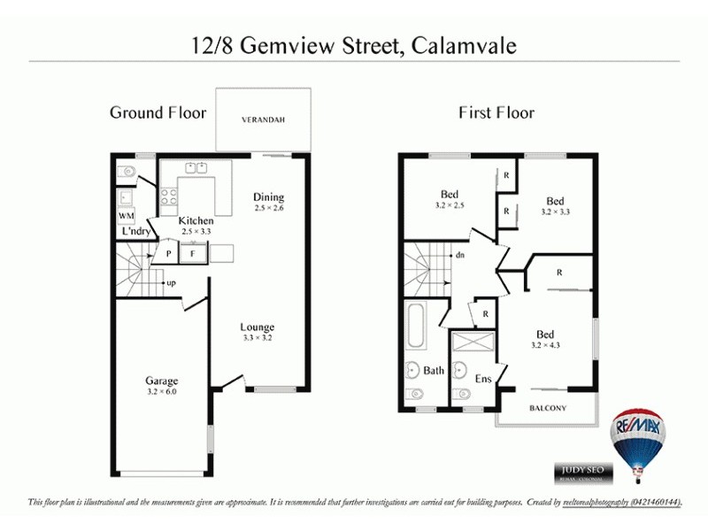 12/8 Gemview St, Calamvale QLD 4116 Floorplan