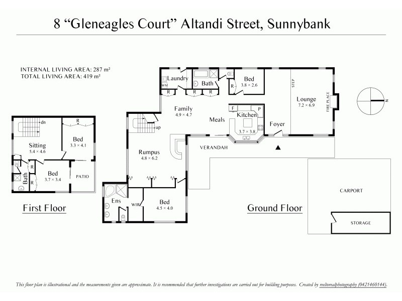 8 “Gleneagles Court” Altandi Street, Sunnybank QLD 4109 Floorplan