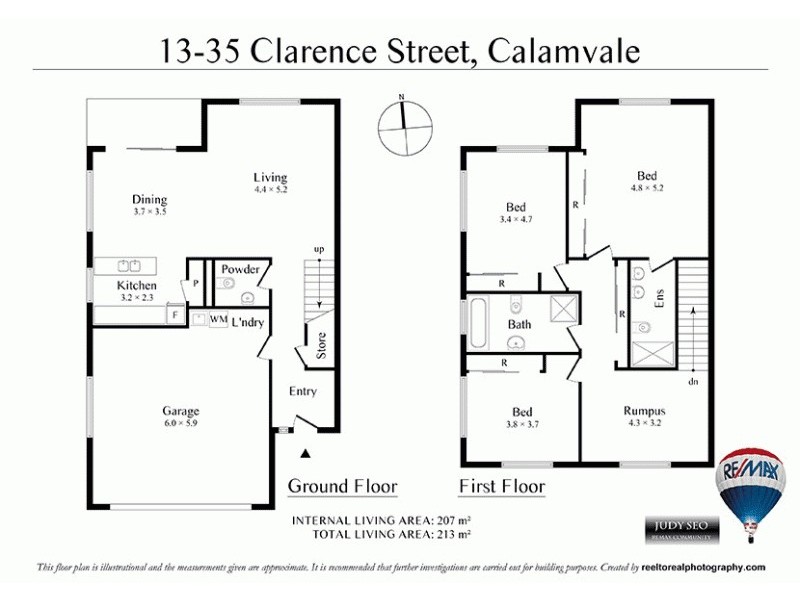 13/35 Clarence St, Calamvale QLD 4116 Floorplan