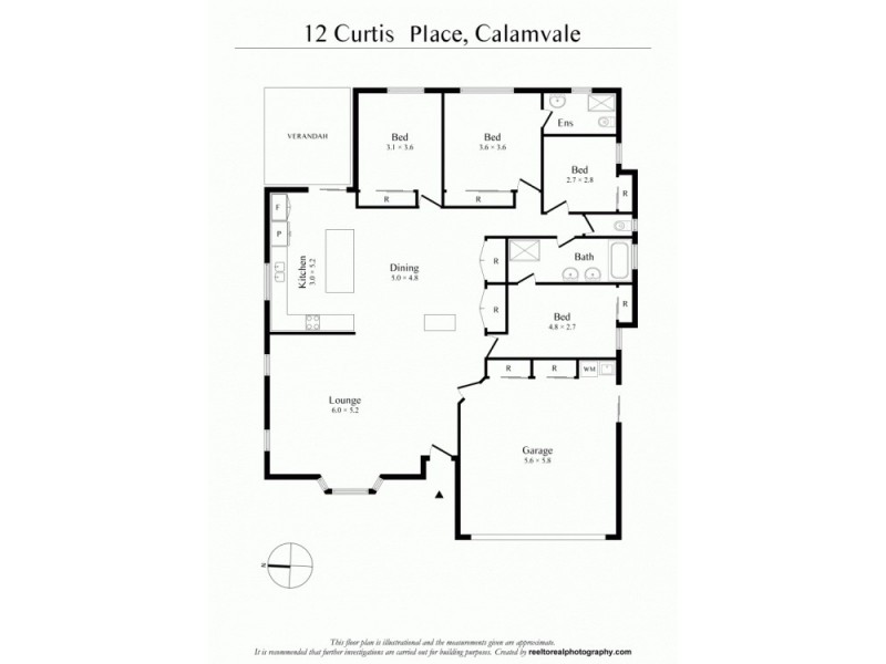 12 Curtis Place, Calamvale QLD 4116 Floorplan
