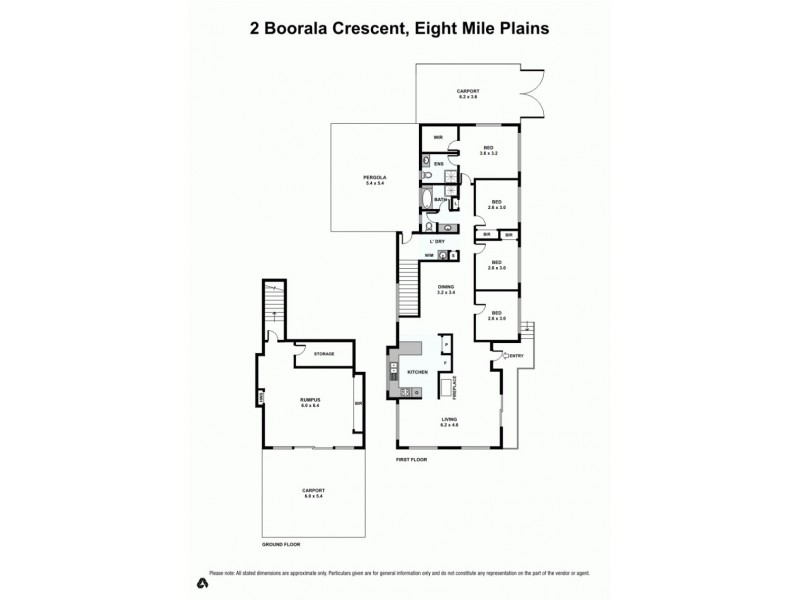 2 Boorala cre, Eight Mile Plains QLD 4113 Floorplan