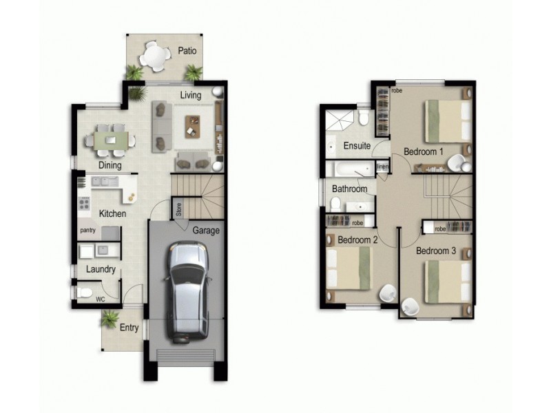 27/8 Charnwood St, Sunnybank Hills QLD 4109 Floorplan