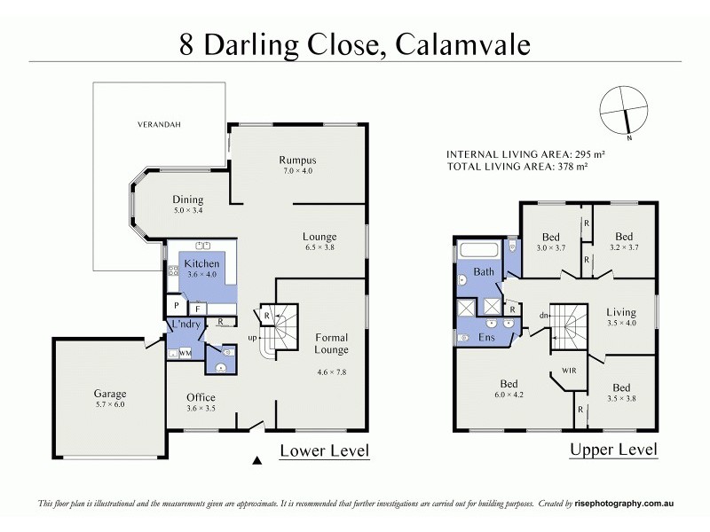 8 Darling Close, Calamvale QLD 4116 Floorplan
