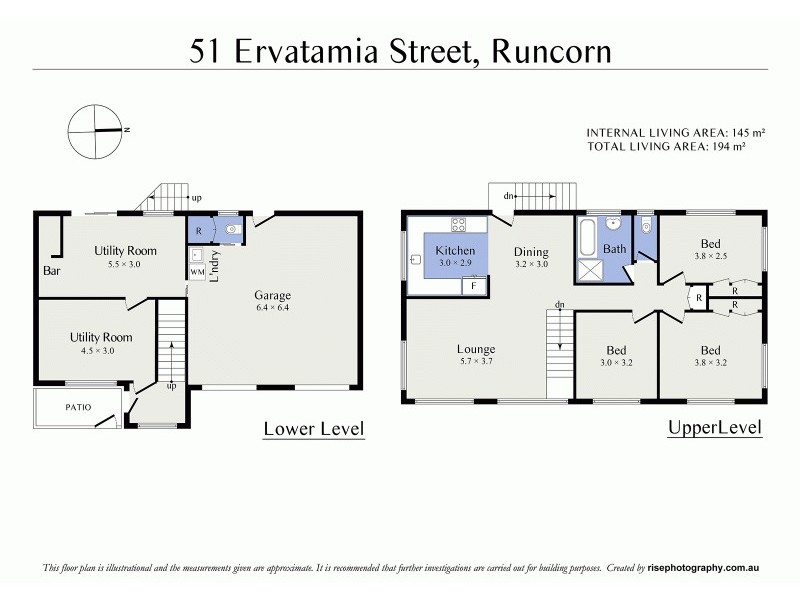51 Ervatamia St, Runcorn QLD 4113 Floorplan
