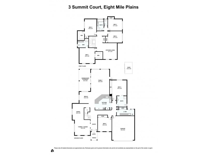 3 Summit Court, Eight Mile Plains QLD 4113 Floorplan