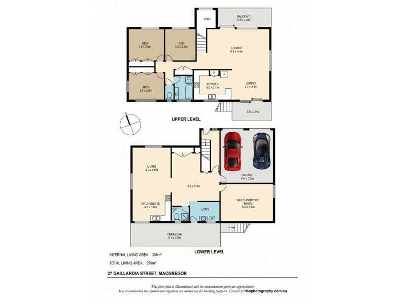 27 Gaillardia St, Macgregor QLD 4109 Floorplan