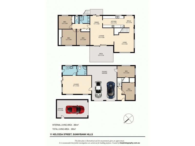 11 Kelceda St, Sunnybank Hills QLD 4109 Floorplan