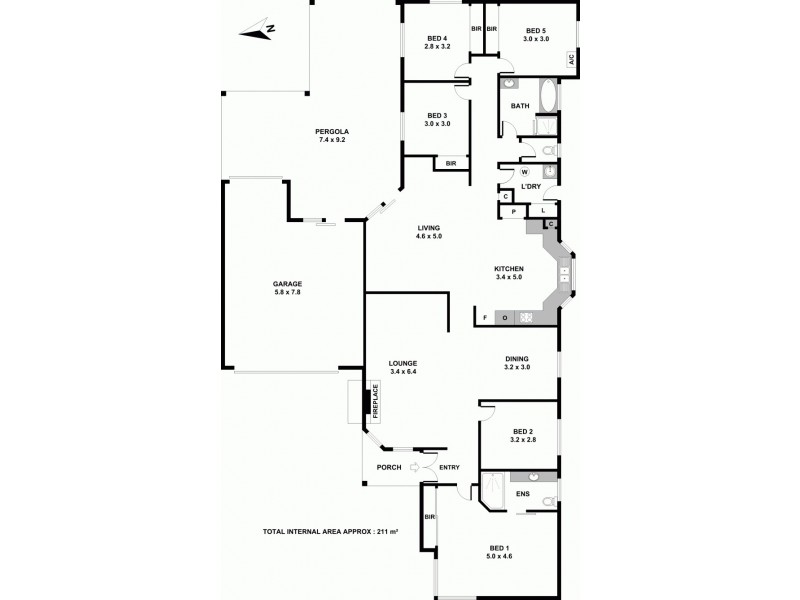 68 Blue Grass Crescent, Eight Mile Plains QLD 4113 Floorplan