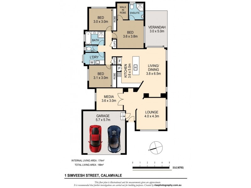 1 Simveesh Street, Calamvale QLD 4116 Floorplan