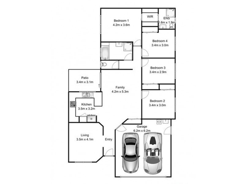10 Wavecrest Place, Calamvale QLD 4116 Floorplan