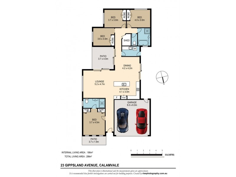 23 Gippsland Place, Calamvale QLD 4116 Floorplan