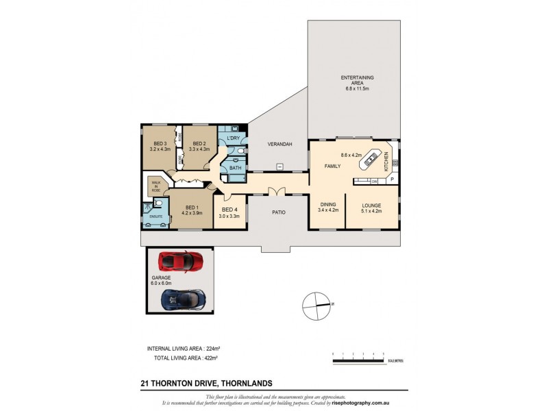 21 Thornton Drive, Thornlands QLD 4164 Floorplan