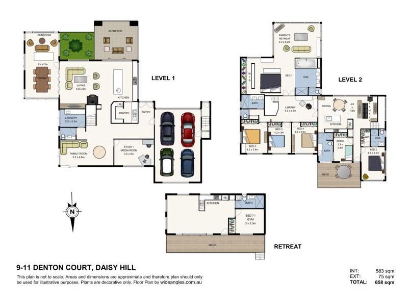 9-11 Denton Court, Daisy Hill QLD 4127 Floorplan
