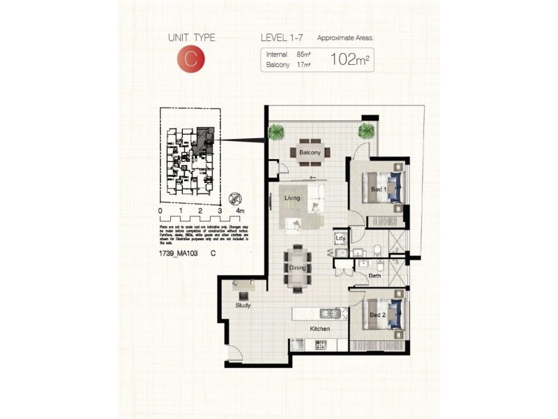 103/40 Mascar Street, Upper Mount Gravatt QLD 4122 Floorplan