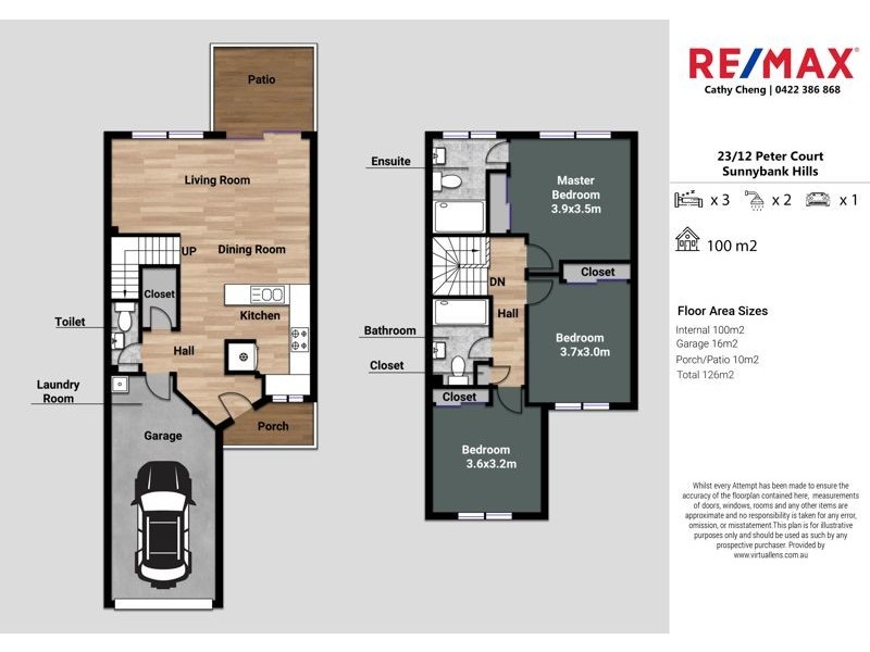 23/12 Peter Court, Sunnybank Hills QLD 4109 Floorplan