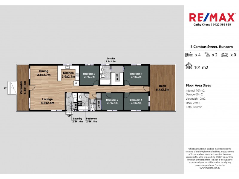 5 Cambus Street, Runcorn QLD 4113 Floorplan