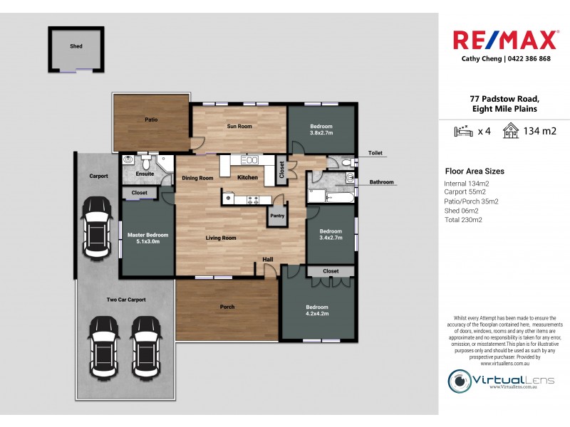 77 Padstow Road, Eight Mile Plains QLD 4113 Floorplan